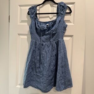 Old Navy Light Blue Textured Top